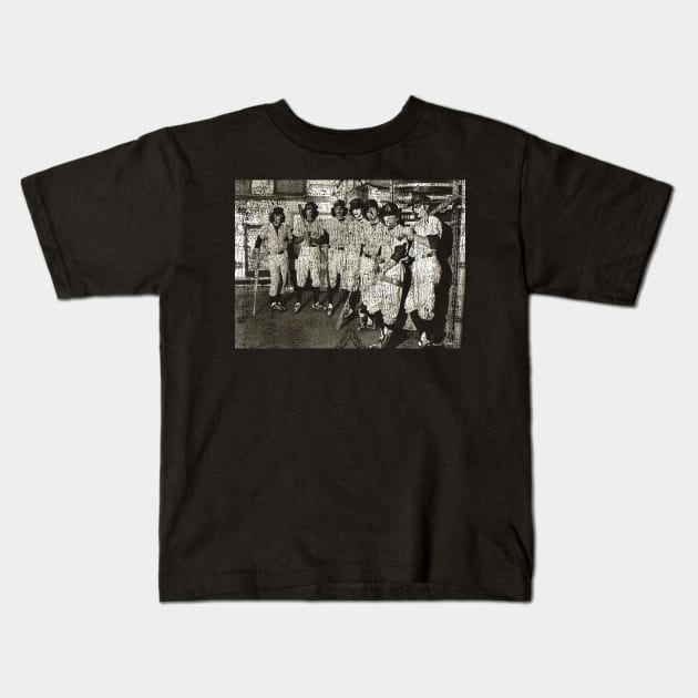 Baseball Furies Team Retro Kids T-Shirt by DKornEvs